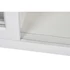 Kép 8/10 - Tálalószekrény mangófa, üveg 165x45,7x105,4 cm szürke, fehér