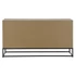 Kép 9/9 - Tálalószekrény mdf, fém 120x40x64 cm natúr, fekete