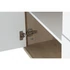 Kép 10/11 - Tálalószekrény mdf, fém 170x45x76 cm fehér, natúr