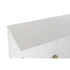 Kép 3/9 - Tálalószekrény mdf, lucfenyő 160x42x80 cm fehér, arany
