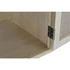 Kép 8/10 - Tálalószekrény mdf, lucfenyő, fém 150x38x85 cm natúr, arany