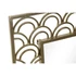 Kép 3/4 - Tükör boltív fém, üveg, mdf 76x3x106 cm arany