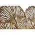 Kép 4/4 - Tükör leveles fém, üveg 85,7x5,7x87,6 cm arany