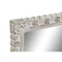 Kép 3/4 - Tükör mangófa, mdf, üveg 178x6x52 cm fehér, natúr
