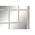 Kép 4/4 - Tükör mdf, üveg 87,5x3x87,5 cm fehér