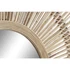 Kép 4/4 - Tükör rattan 70x4x70 cm barna