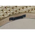 Kép 5/5 - Tükör rattan 80x2,5x80 cm barna