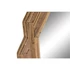 Kép 3/4 - Tükör rattan 80x2x80 cm barna