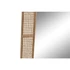 Kép 4/4 - Tükör rattan, üveg 61x5x101 cm barna