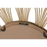 Kép 4/4 - Tükör rattan, üveg 80x2x80 cm barna