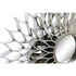 Kép 3/4 - Tükör szett polipropilén, üveg 50x1,5x50 cm pezsgő, ezüst 2 féle S/5