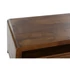Kép 3/7 - Tv-s szekrény akácfa 115x40,5x48 cm barna, arany