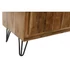 Kép 5/9 - Tv-s szekrény akácfa 145x42x61 cm barna, fekete