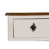 Kép 8/8 - Tv-s szekrény császárfa 120x48x60 cm fehér, barna