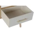 Kép 4/7 - Tv-s szekrény császárfa, fém 90x34x66,5 cm színes