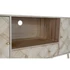 Kép 4/8 - Tv-s szekrény császárfa, fenyő, fém 118x40x65 cm világosbarna