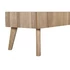 Kép 6/9 - Tv-s szekrény császárfa, mdf 120x40x80 cm világosbarna, arany
