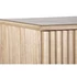 Kép 8/9 - Tv-s szekrény császárfa, mdf 120x40x80 cm világosbarna, arany