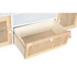 Kép 6/9 - Tv-s szekrény császárfa, rattan 120x30x50 cm fehér, natúr