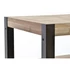 Kép 3/7 - Tv-s szekrény fa, fém 148x45x54 cm barna, fekete