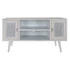 Kép 7/7 - Tv-s szekrény fa, mdf 110x41x61 cm fehér
