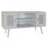 Kép 2/7 - Tv-s szekrény fa, mdf 110x41x61 cm fehér