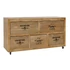 Kép 2/8 - Tv-s szekrény fa, mdf 119x38x63 cm natúr