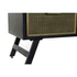 Kép 4/6 - Tv-s szekrény fém 125x41x62 cm fekete, arany
