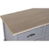 Kép 3/8 - Tv-s szekrény fiókos császárfa, mdf 120x40x56,5 cm szürke, natúr