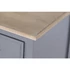 Kép 4/8 - Tv-s szekrény fiókos császárfa, mdf 120x40x56,5 cm szürke, natúr