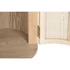 Kép 8/10 - Tv-s szekrény gumifa, rattan 120x43,5x60 cm natúr
