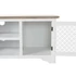 Kép 5/7 - Tv-s szekrény lucfenyő 120x45x58 cm fehér, világosbarna