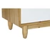 Kép 4/8 - Tv-s szekrény lucfenyő 140x38x53 cm barna, fehér