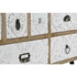 Kép 8/11 - Tv-s szekrény lucfenyő, fém 120x40x61 cm natúr, fehér