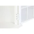 Kép 8/11 - Tv-s szekrény lucfenyő, fém 150x36x56 cm fehér, natúr