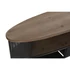 Kép 3/7 - Tv-s szekrény lucfenyő, fém 150x39x58 cm fekete, barna