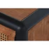 Kép 4/8 - Tv-s szekrény lucfenyő, fém 150x40x50 cm sötétbarna, sötétszürke