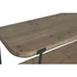 Kép 3/7 - Tv-s szekrény lucfenyő, fém 150x40x60 cm barna, fekete
