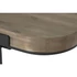 Kép 4/7 - Tv-s szekrény lucfenyő, fém 150x40x60 cm barna, fekete
