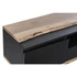 Kép 3/10 - Tv-s szekrény mangófa 145x45x50 cm fekete, barna