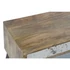 Kép 4/7 - Tv-s szekrény mangófa, fém 100x42x52 cm színes