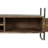 Kép 5/9 - Tv-s szekrény mangófa, fém 120x40x56 cm barna, fekete