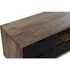 Kép 3/7 - Tv-s szekrény mangófa, fém 125x40x55 cm fekete, barna