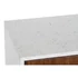 Kép 4/11 - Tv-s szekrény mangófa, fém 135x35x51 cm színes