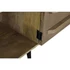 Kép 7/9 - Tv-s szekrény mangófa, fém 150x40x59 cm barna, fekete