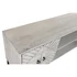 Kép 3/9 - Tv-s szekrény mangófa, fém 180x40x60 cm fehér, fekete