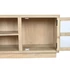 Kép 5/10 - Tv-s szekrény mangófa, üveg 135x35x52 cm natúr