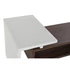 Kép 3/6 - Tv-s szekrény mdf 110x60x58 cm fehér, barna