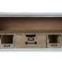 Kép 7/8 - Tv-s szekrény mdf 115x40x51 cm szürke, natúr
