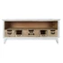 Kép 8/8 - Tv-s szekrény mdf 115x40x51 cm szürke, natúr